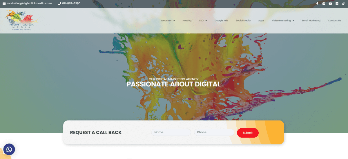 Website design company in south africa 